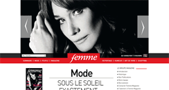 Desktop Screenshot of femmemag.com.lb