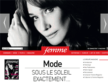 Tablet Screenshot of femmemag.com.lb